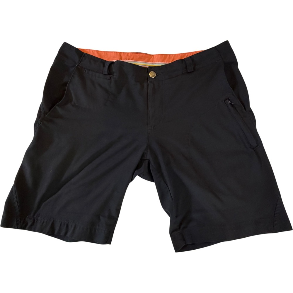 Magellan Sportswear Women's 8 Black Fishing Hiking Shorts Zip Pocket Quick Dry